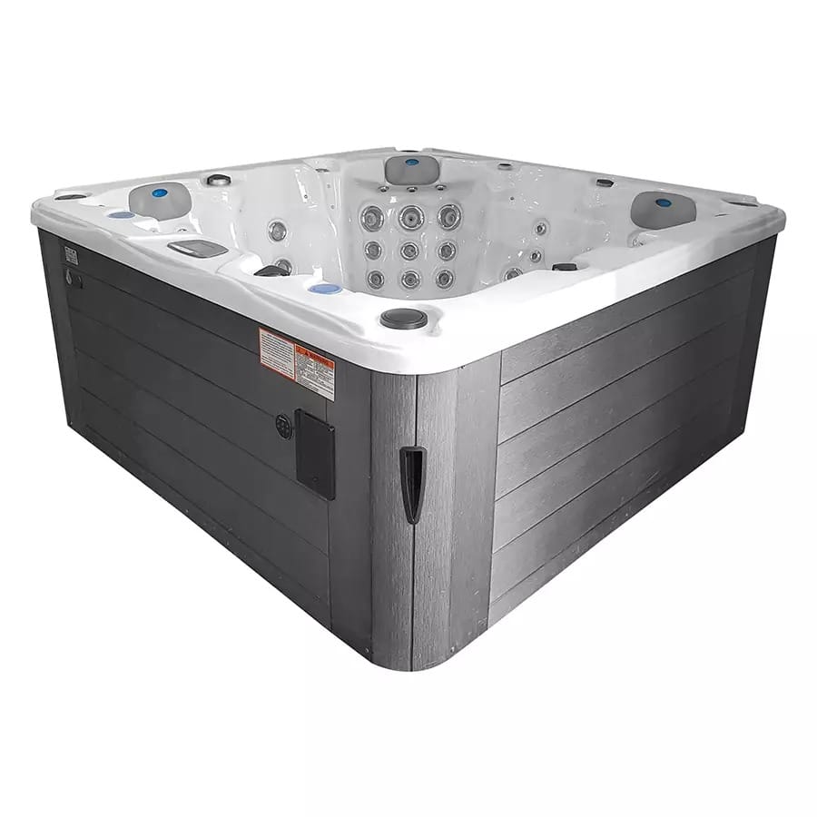 Vooraanzicht van de Fox Mystic spa buiten