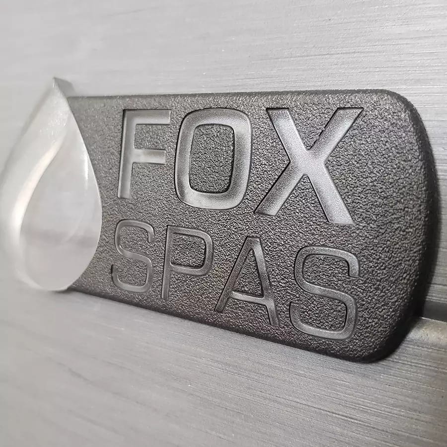 Fox Spa Essence logo verwerkt in de spa